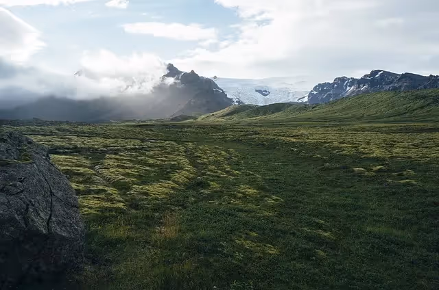 iceland, glacier, landscape