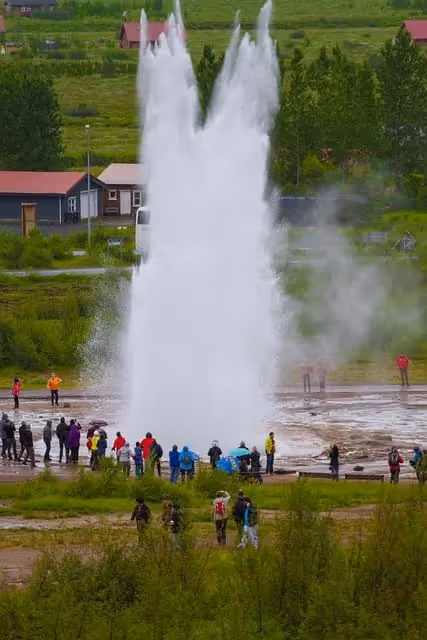 geyser, strokkur, iceland