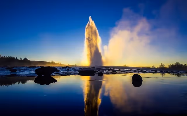 iceland, landscape, water