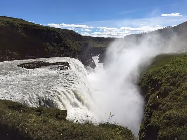iceland, gullfoss, island