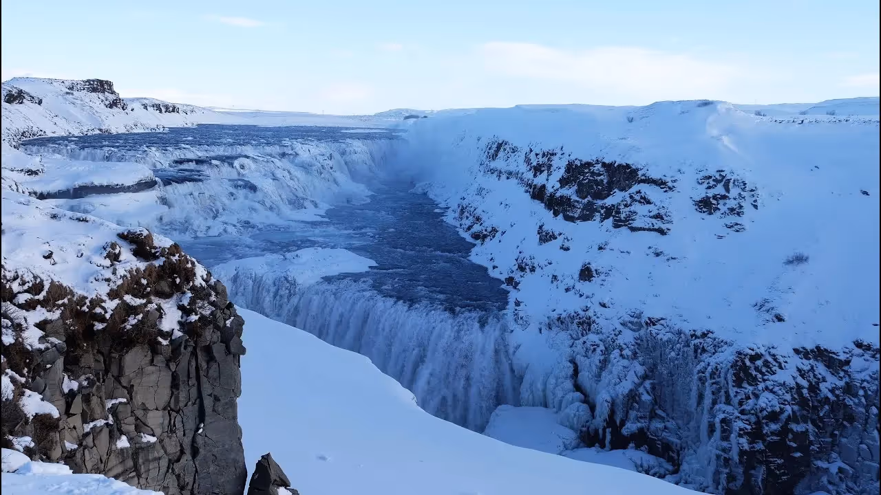 Thingvellir National Park in Winter