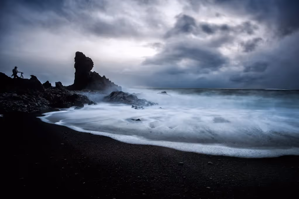 Black Sand Beach Iceland