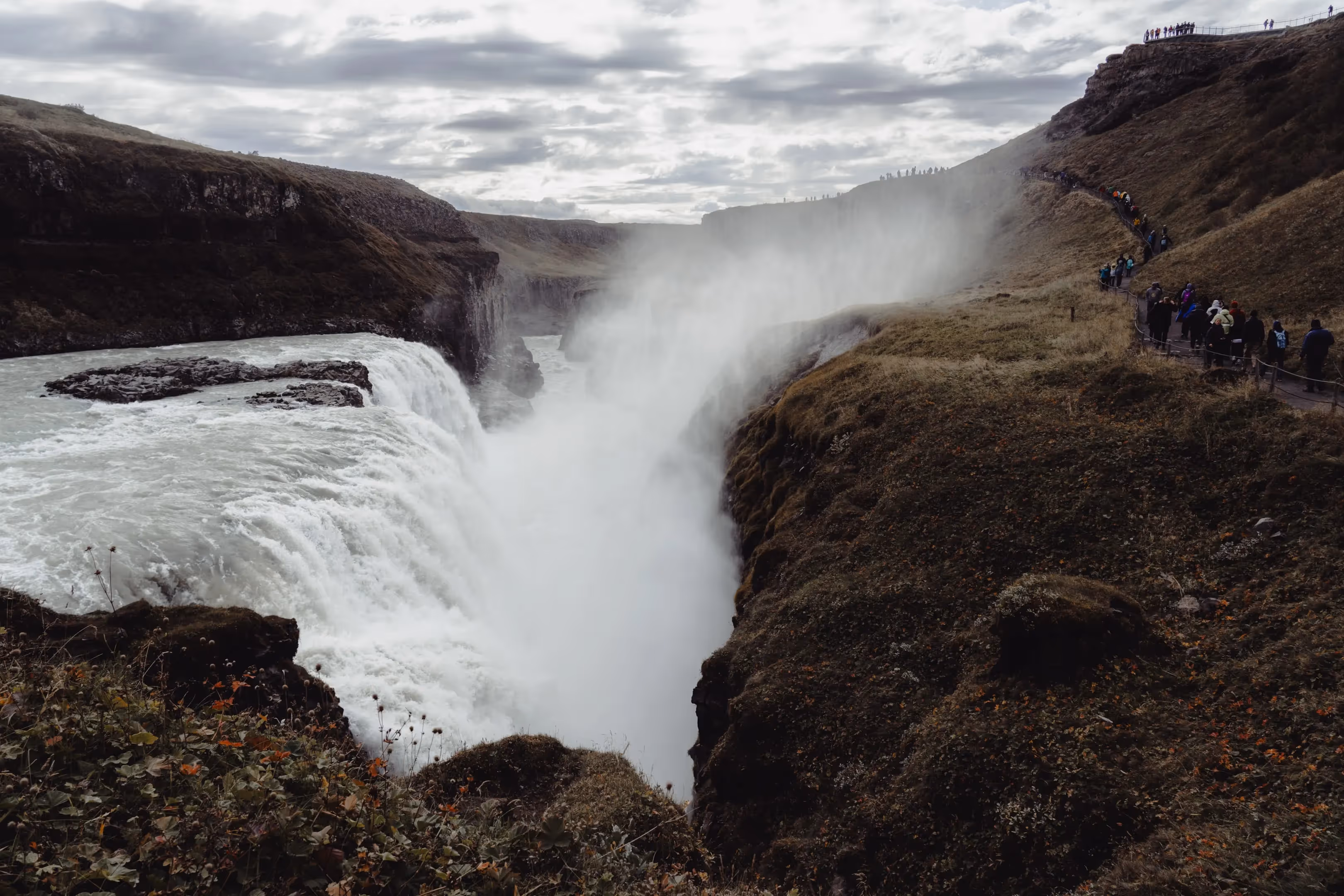 Gullfoss Waterfall