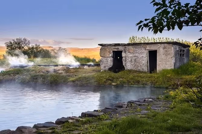 Explore Secret Lagoon Hot Spring with Golden Circle Day Tours