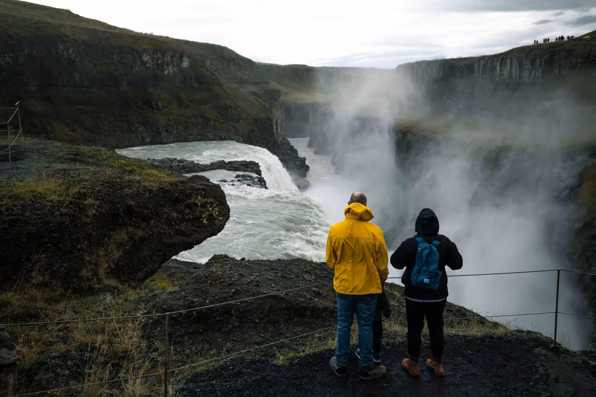Getting to Gullfoss Waterfall from Reykjavik