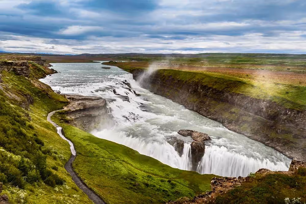 Hiking Trails Around Gullfoss: A Guide