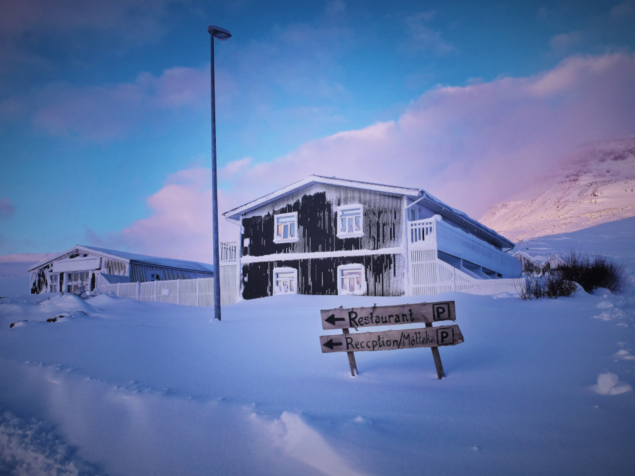 winter hotel in iceland