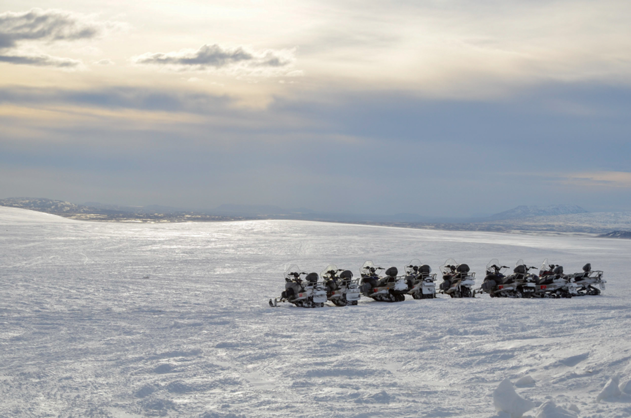 Snowmobiling and Glacier Tours