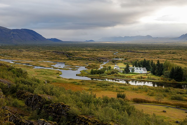 iceland, þingvellir, landscape
