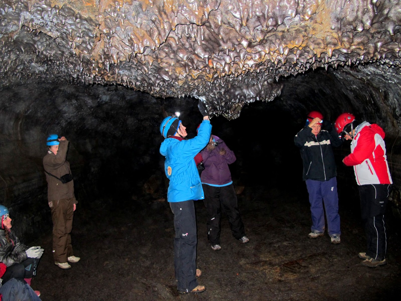 Lava Tubes at Leiðarendi Cave