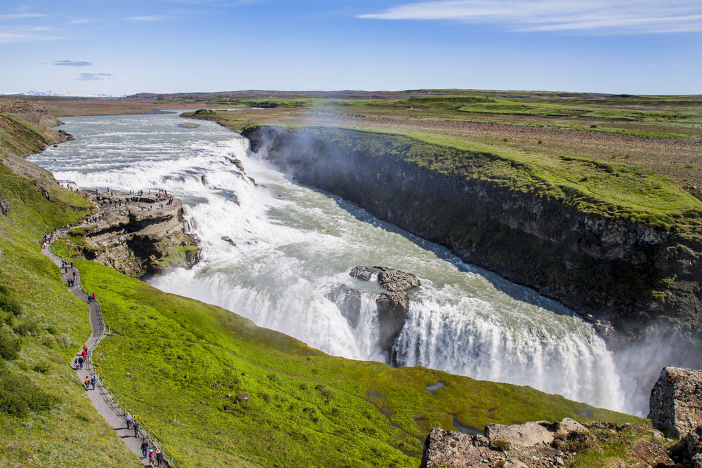 Gullfoss Waterfall
