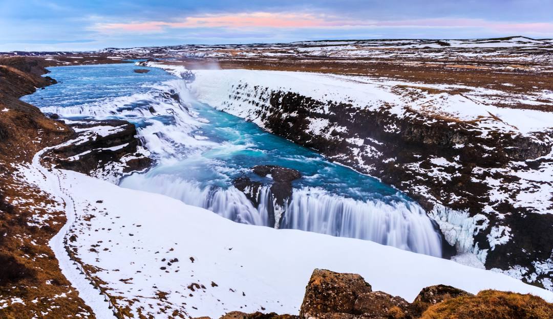 Gullfoss waterfall - photo 3