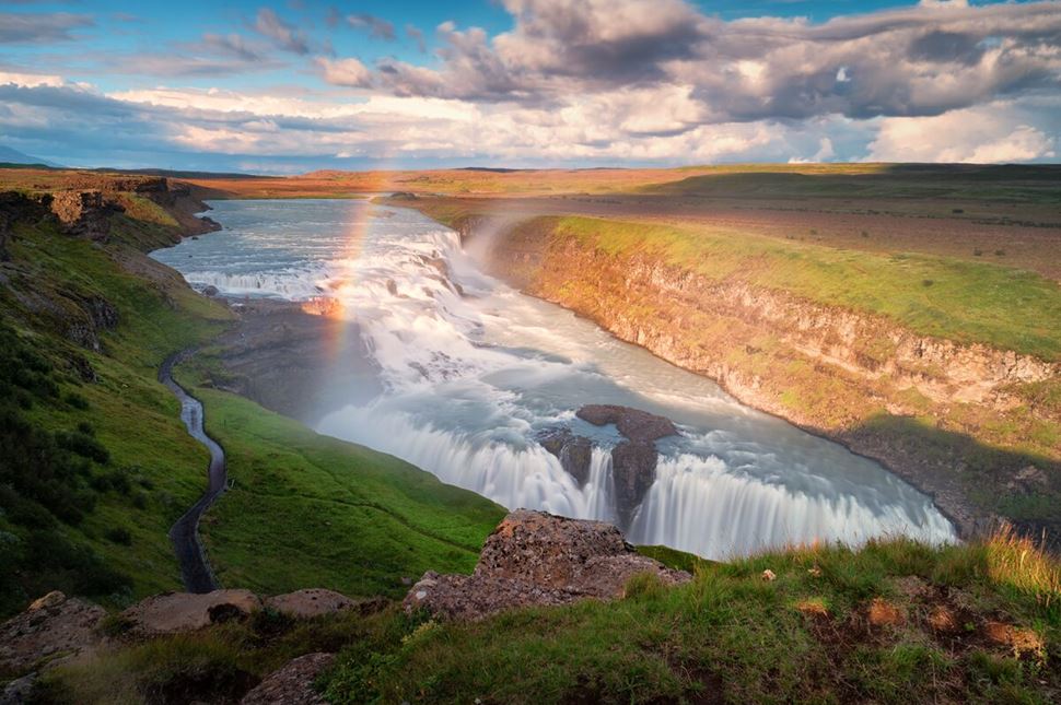 Gullfoss Waterfall