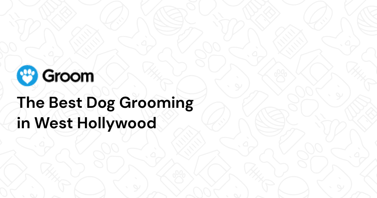 Groom - Dog Care With Love - Pet Services in West Hollywood
