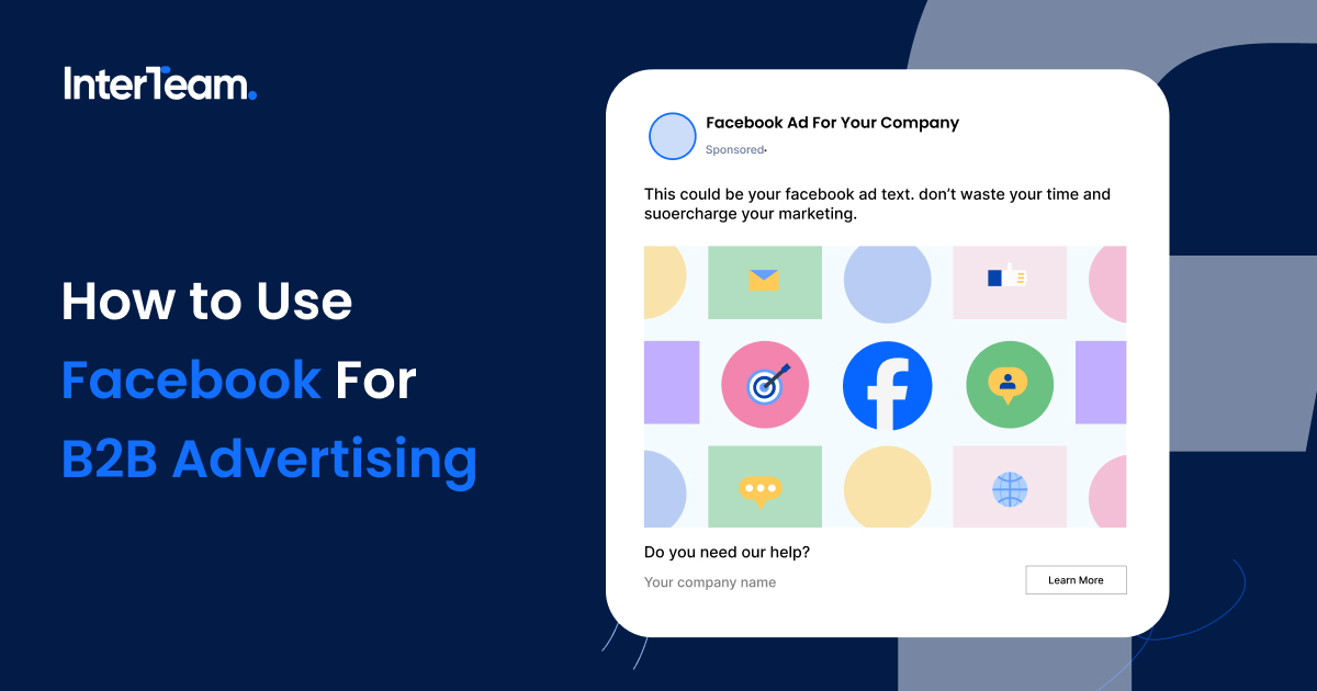 Cover image for “How to Use Facebook for B2B Marketing”
