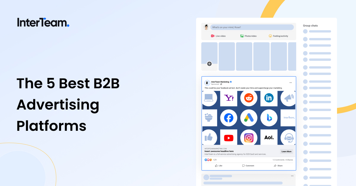 Cover image for “The 5 Best B2B Advertising Platforms”