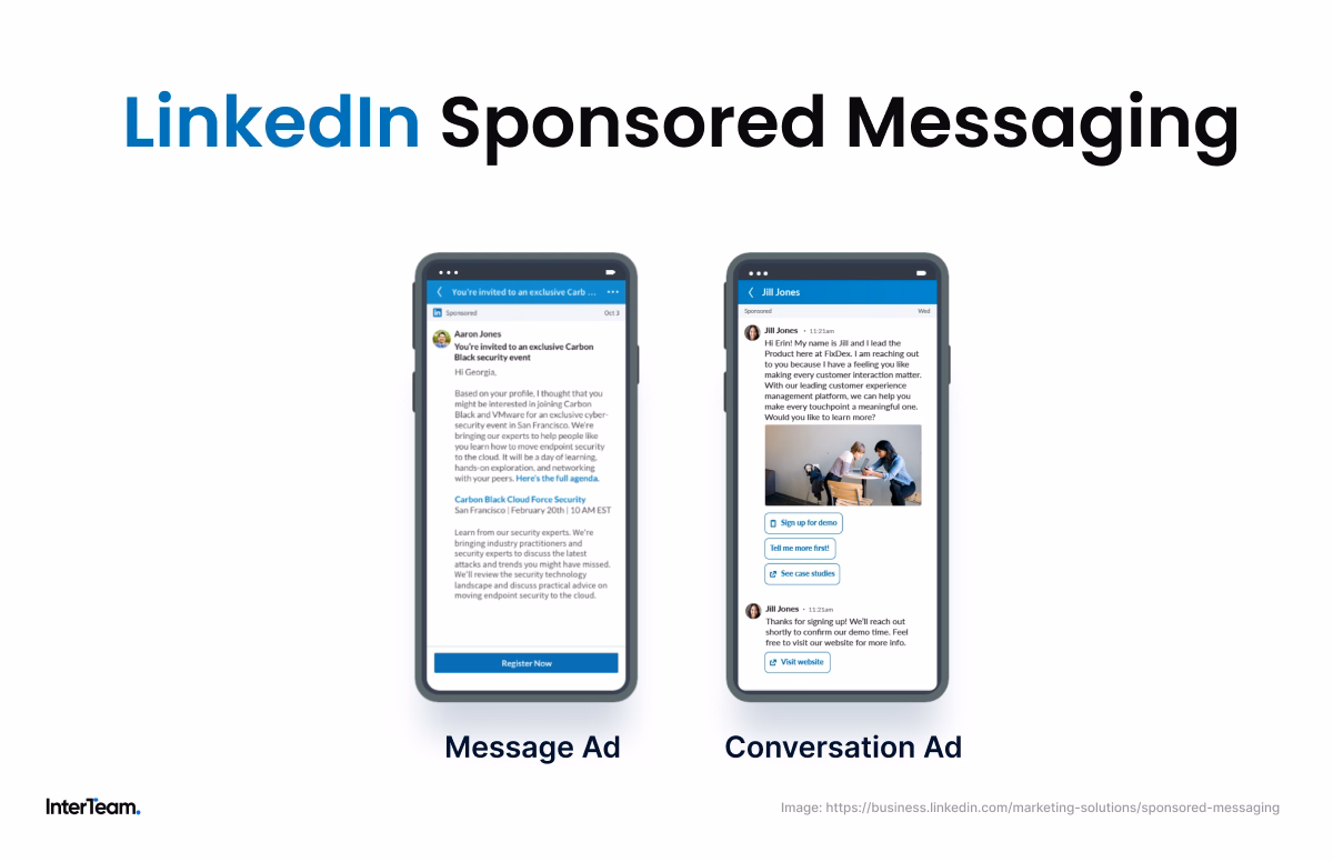 LinkedIn Sponsored Messaging