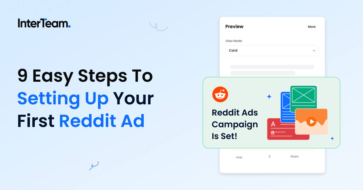 Guide to setting up your first Reddit ad.