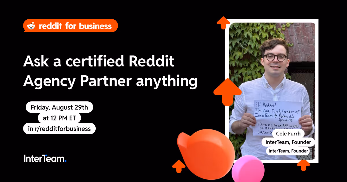 Promotional image from Reddit Ads FAQs from Reddit AMA for Reddit For Business