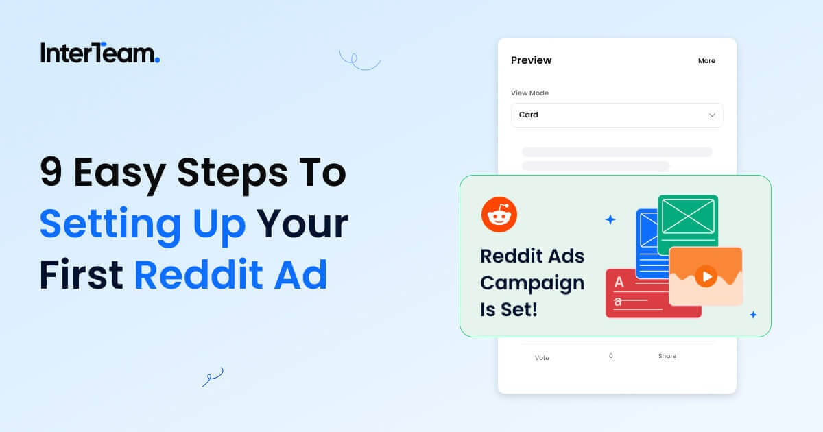 Guide to setting up your first Reddit ad.