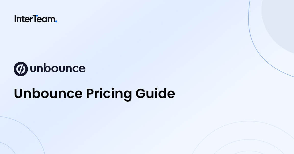 The different Unbounce Pricing plans with a discounted rate from our Unbounce coupon code