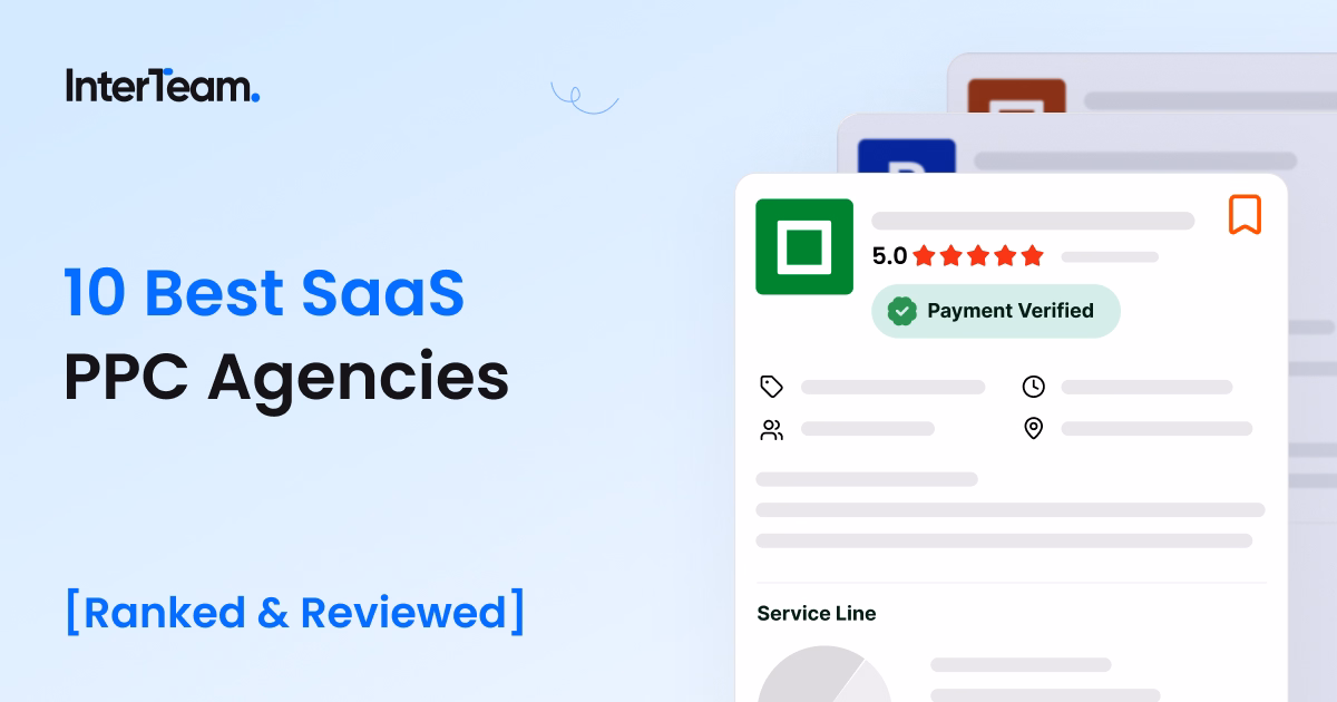 Top SaaS PPC agencies.