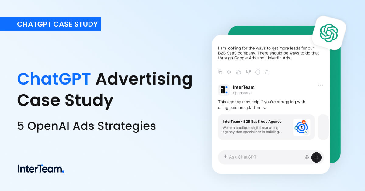ChatGPT Ads Case Study