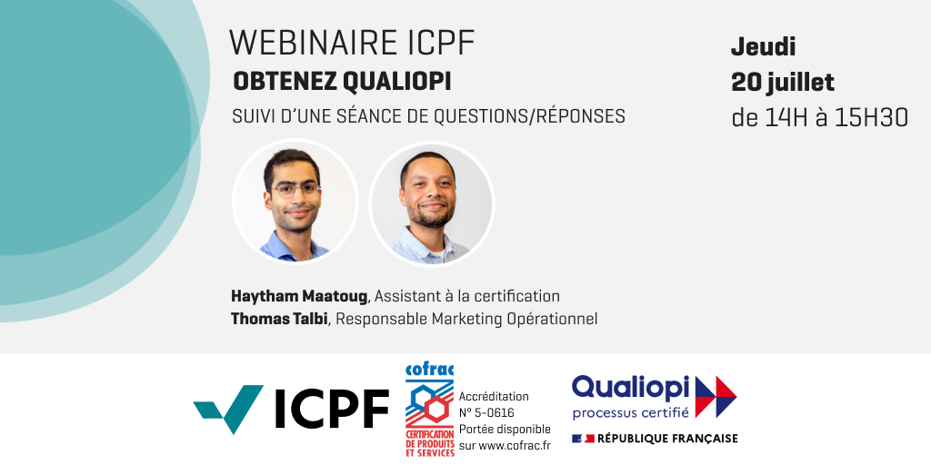 Obtenir Qualiopi - 20 juillet 2023