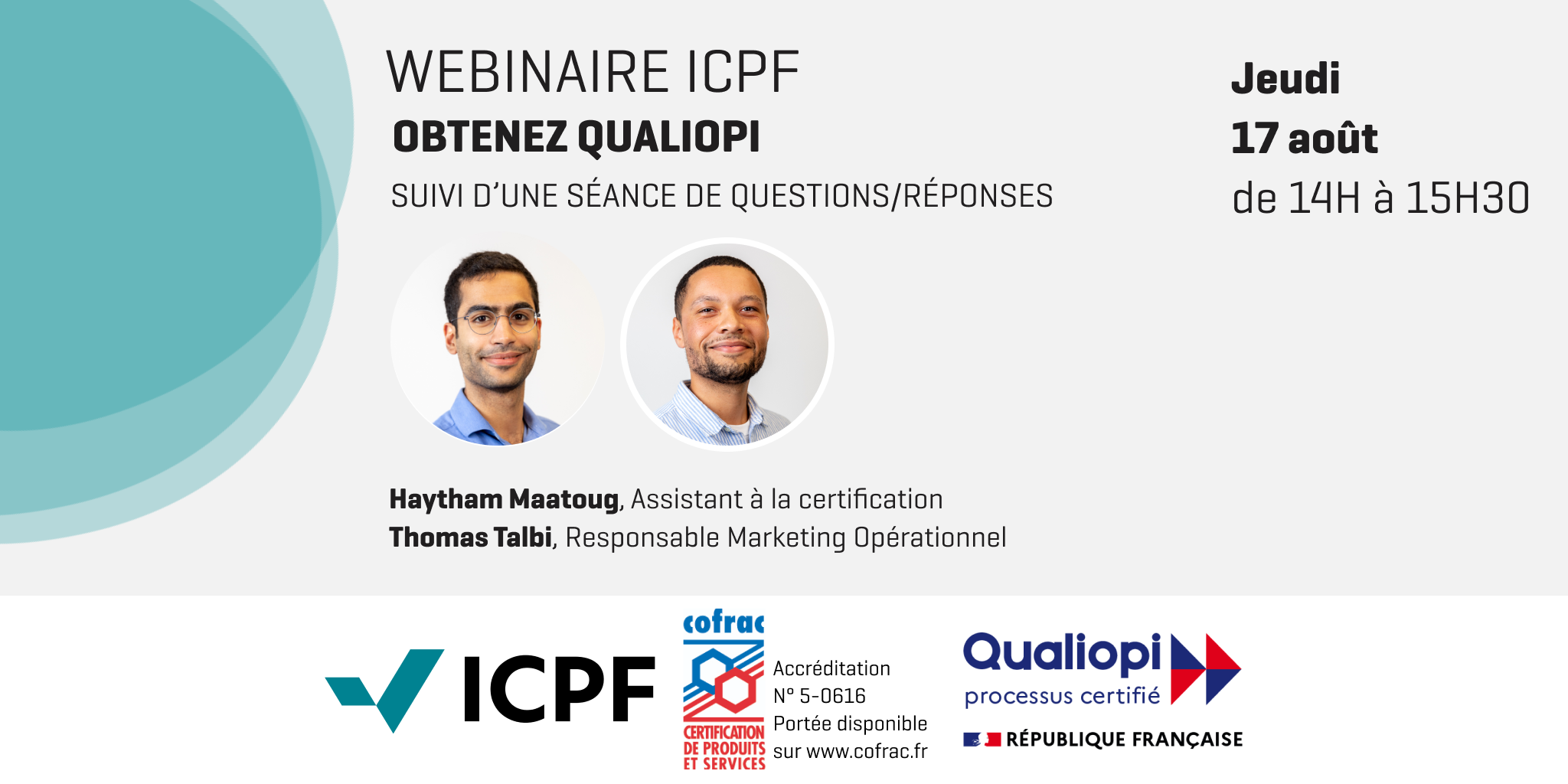 Obtenir Qualiopi - 17 août 2023