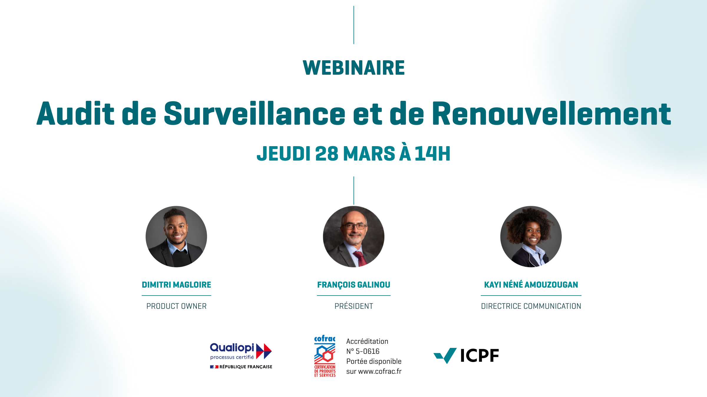 Audit de surveillance et de renouvellement