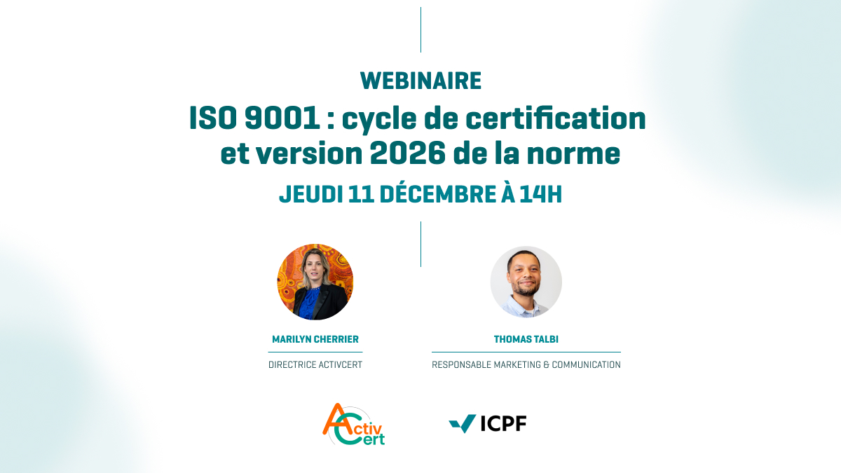 ISO 9001 : cycle de certification et version 2026 de la norme