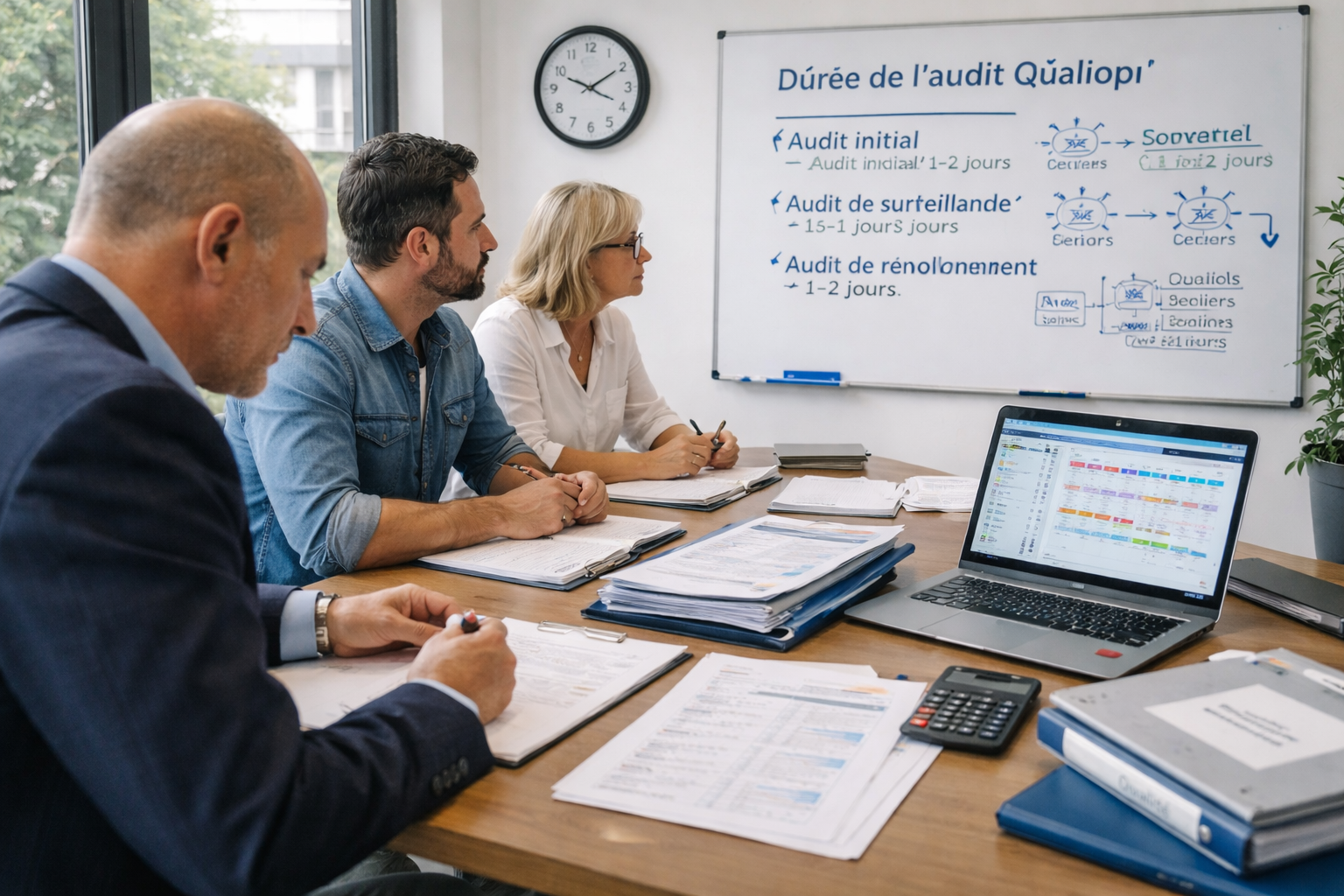 Combien de temps dure un audit Qualiopi ?