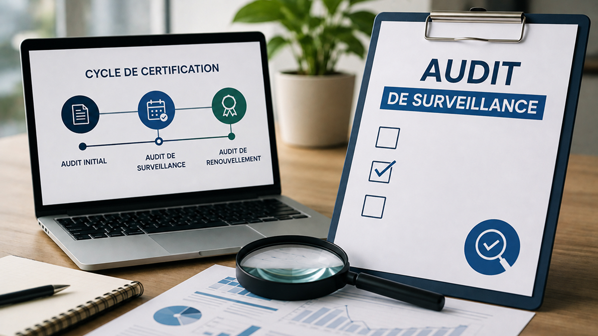 Audit de surveillance : différences avec l'initial, indicateurs audités 