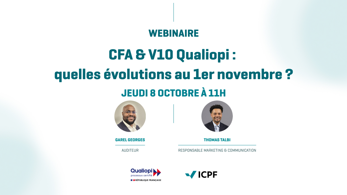CFA & V10 Qualiopi : quelles évolutions au 1er novembre ?