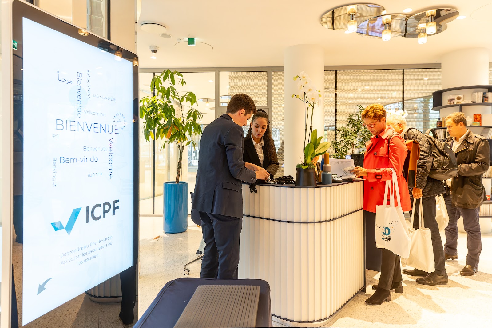 Accueil d'un événement ICPF, organisme certificateur qui propose une démarche de certification Qualiopi 100 % en ligne sur la plateforme Noé