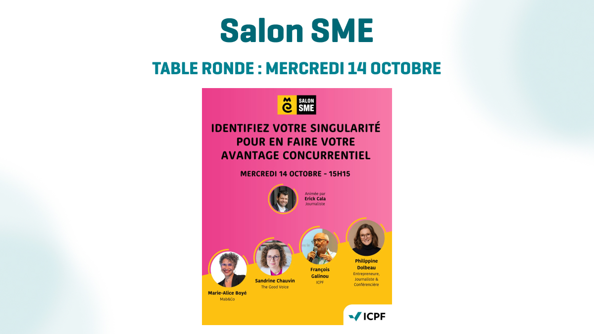 Salon SME : Table ronde avec François Galinou