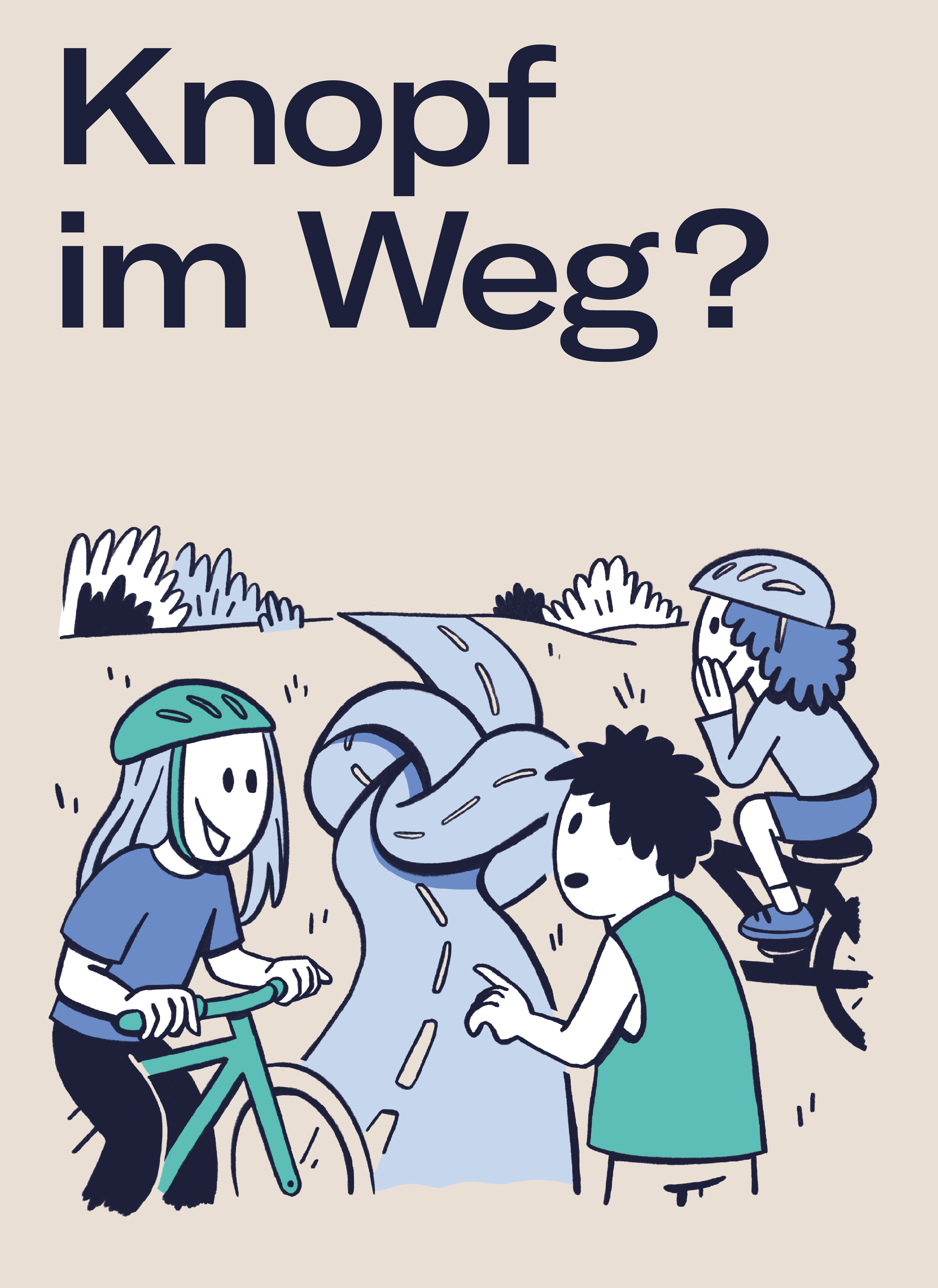 Bild von Auto und Velofahrer vor Gemeindehaus