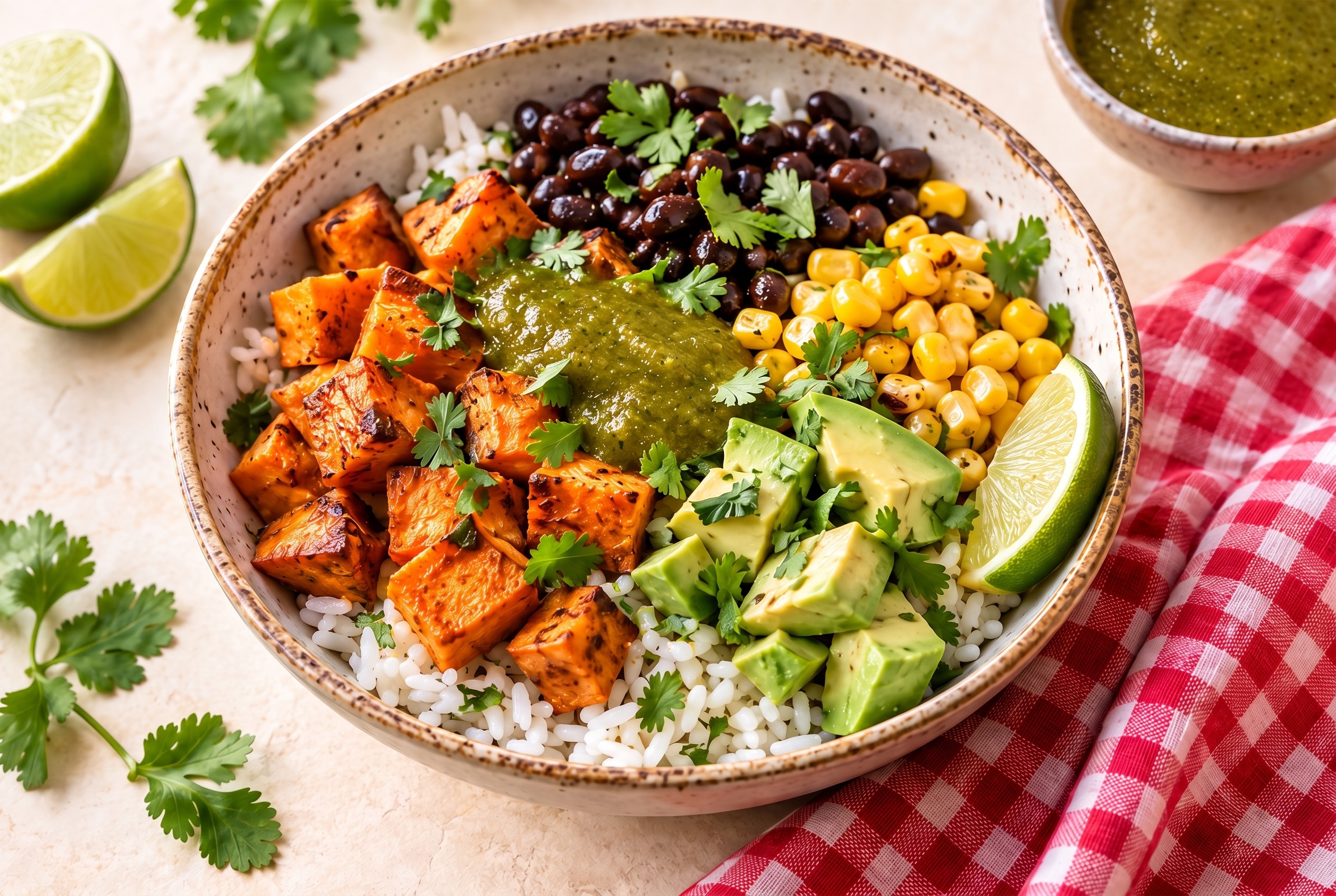 Sweet Potato Fiesta Bowls
