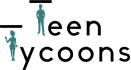 agence de communication Amy design: logo du site web Teen Tycoons