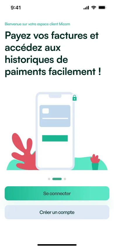 agence web amy design Ui design pour une application mobile