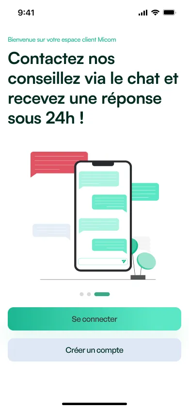 agence web amy design Ui design pour une application mobile