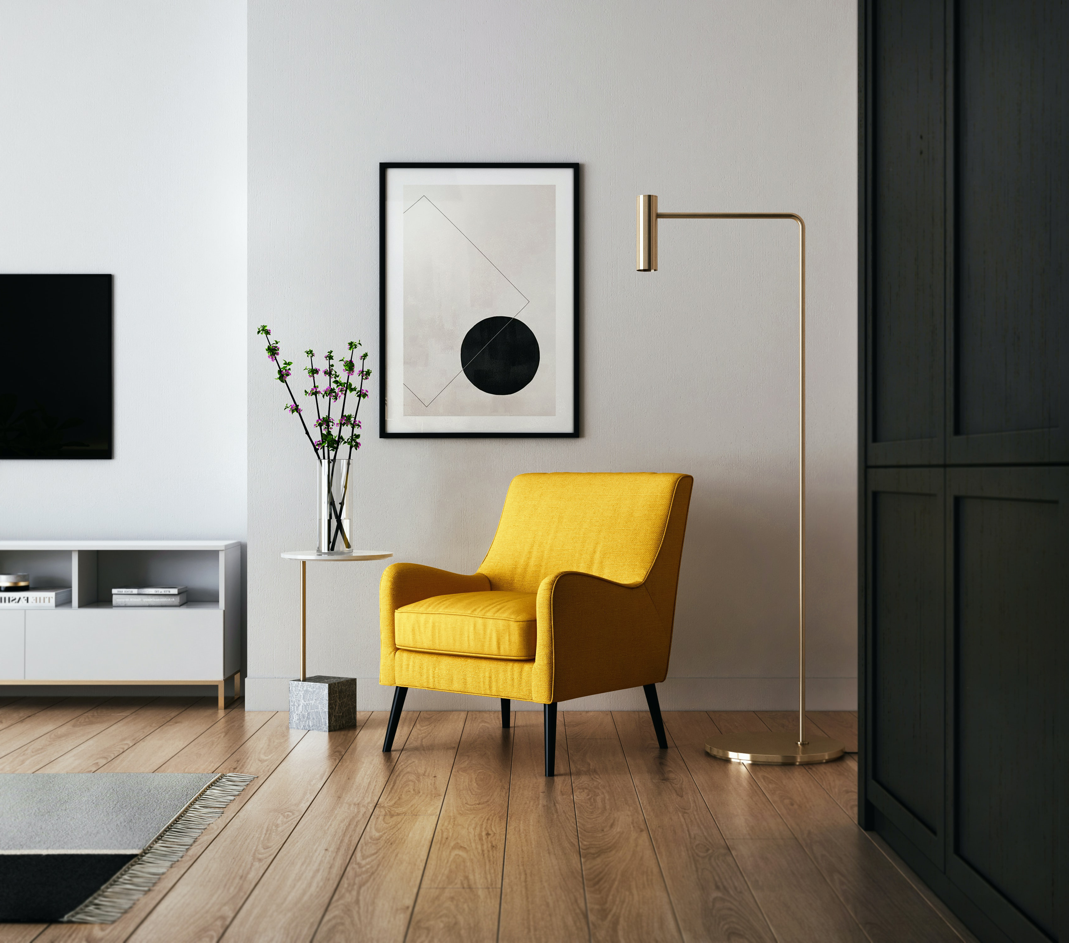 Interiors of an apartment unit in Ho Chi Minh City, Vietnam