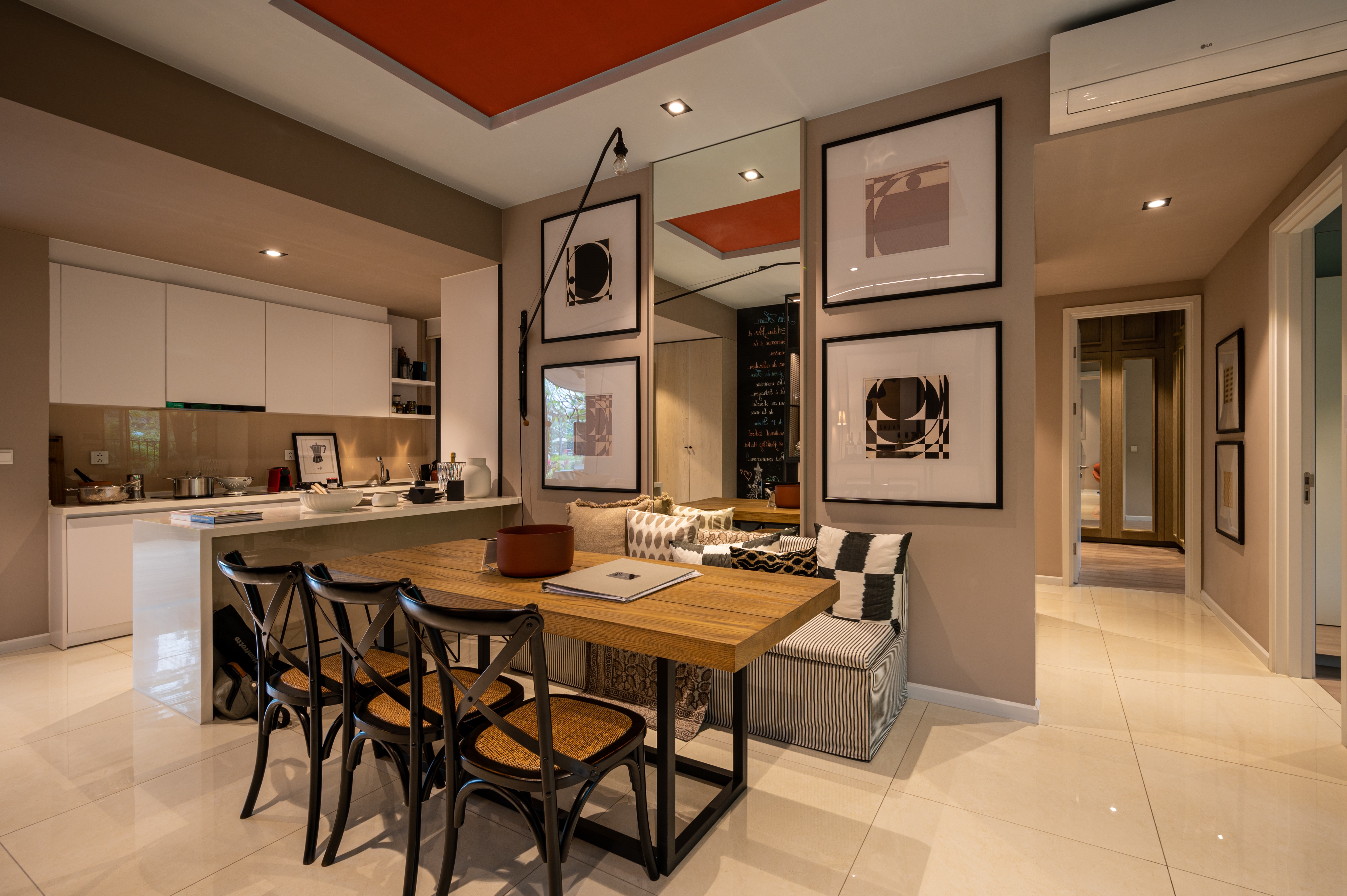 interior of an apartment unit in Ho Chi Minh City