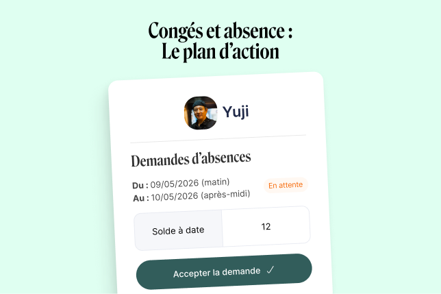 Optimiser la gestion des congés et des absences