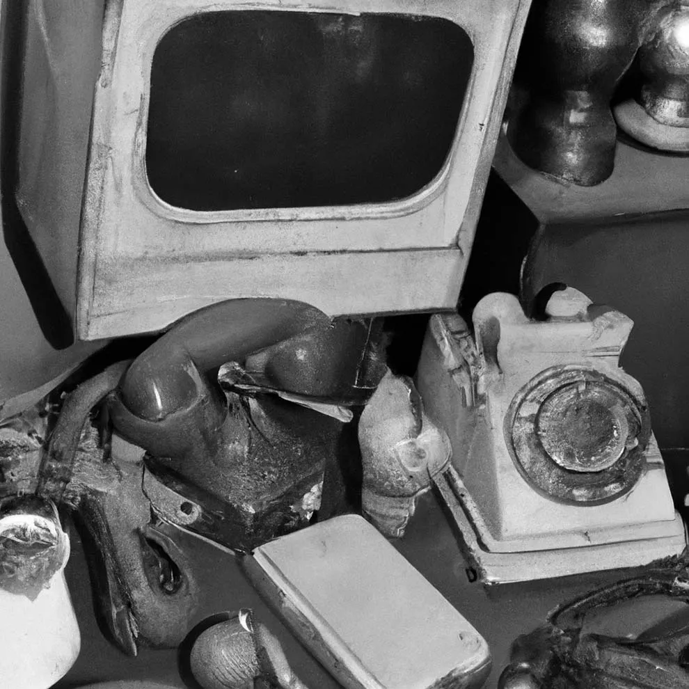 a group of objects on a table