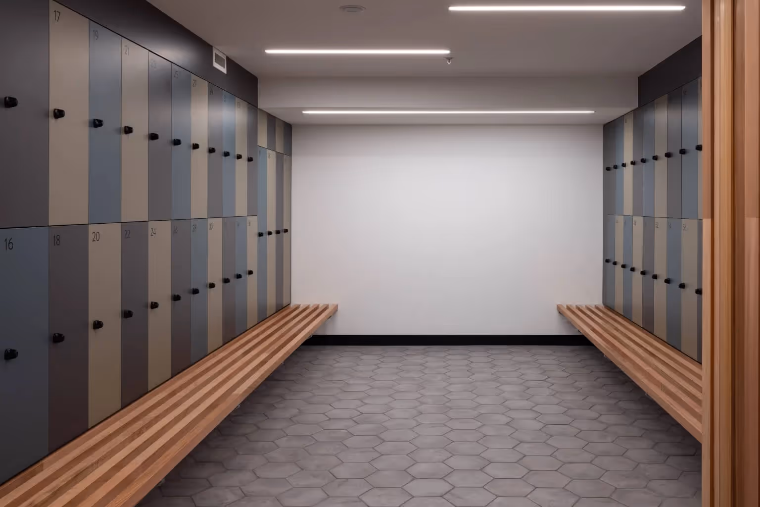 office changing room lockers