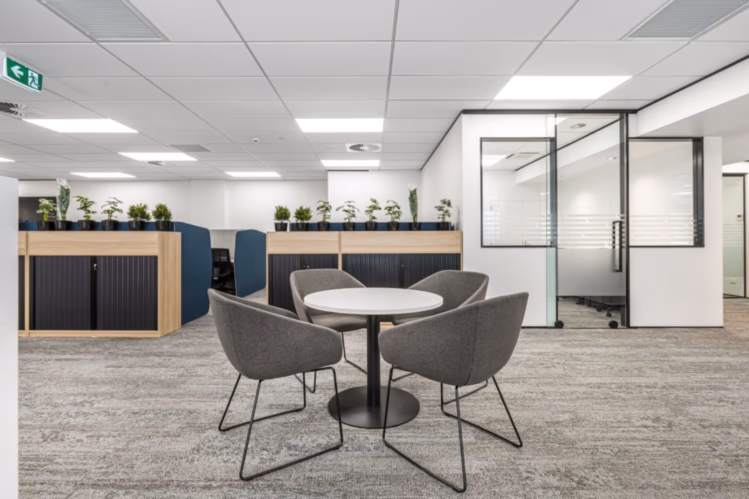 open plan office breakout furniture