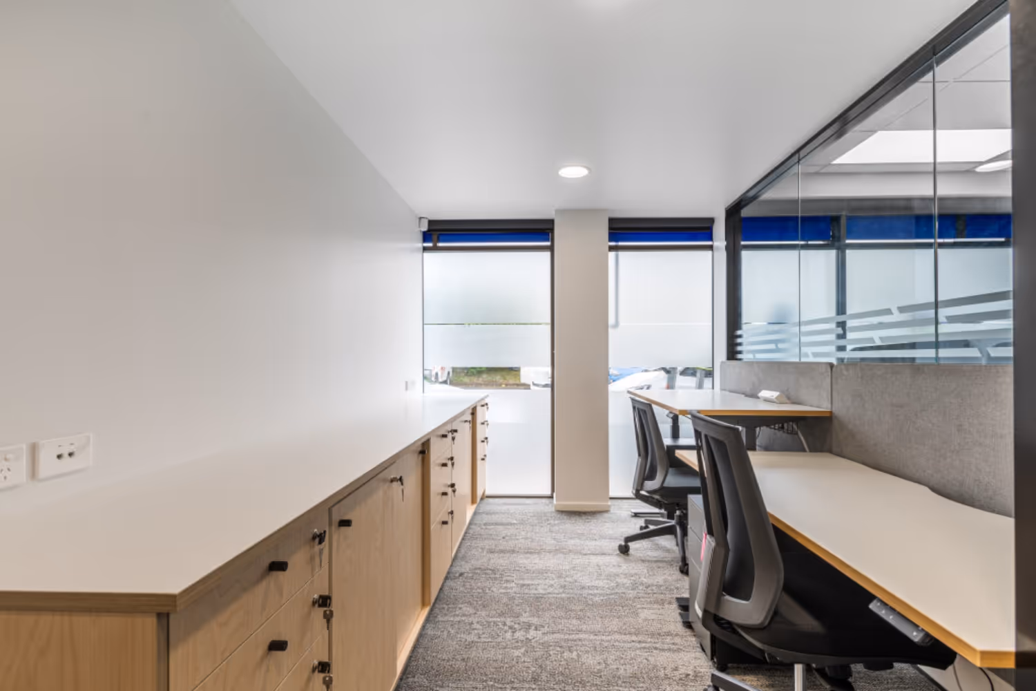 custom office joinery