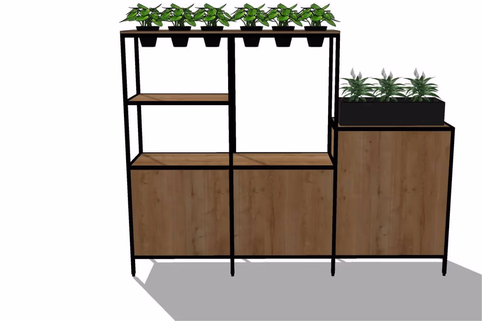 smartwall render without toekick