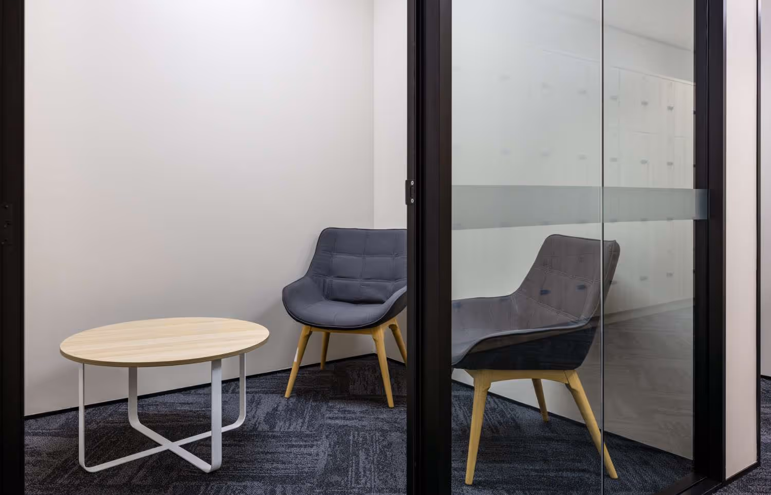 quiet office waiting room furniture